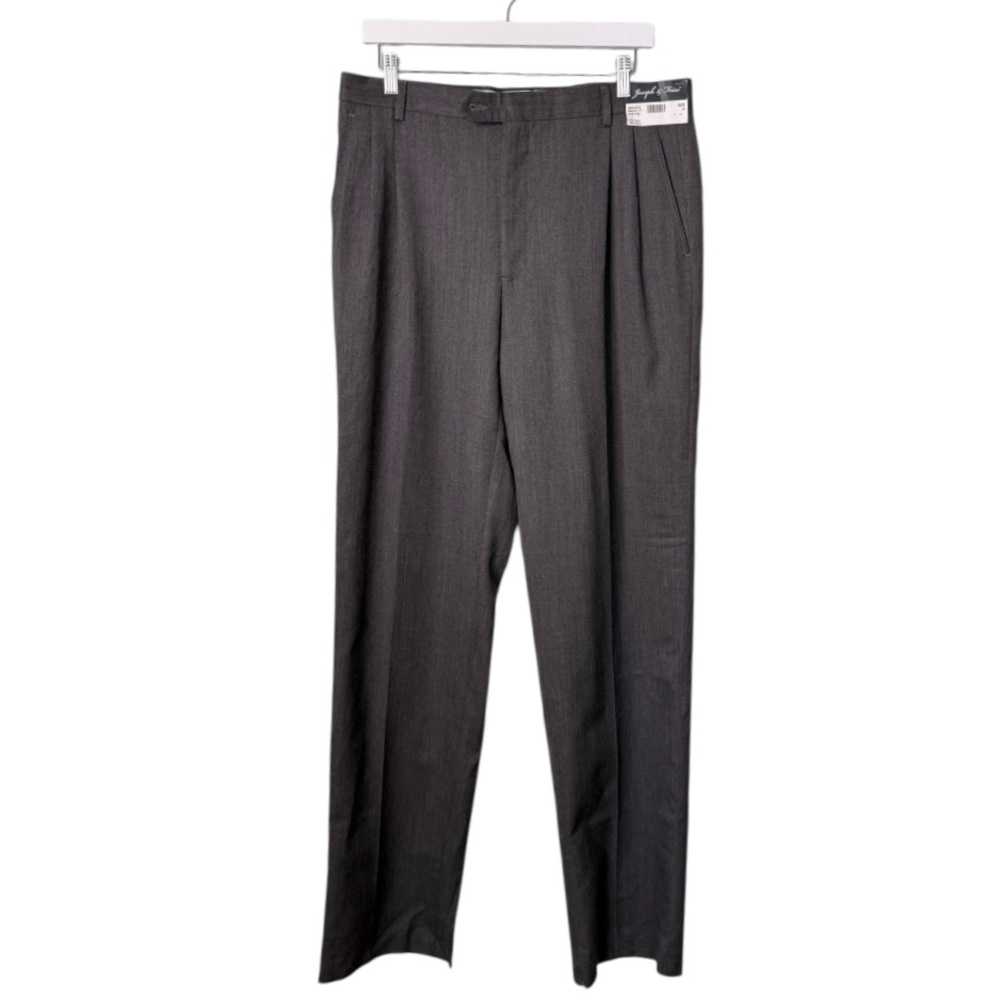 NWT Joseph & Feiss 100% Wool Classic Fit Dress Pants Men’s Size‎ 34